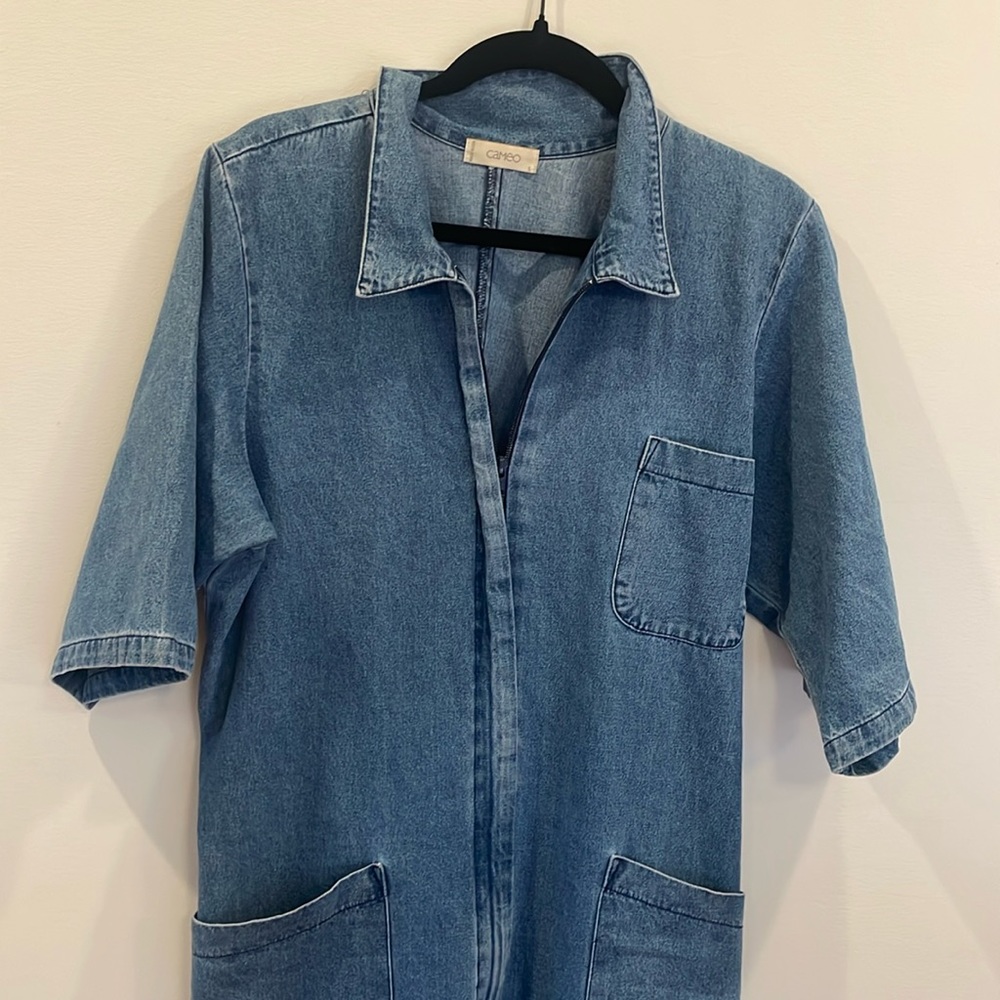 Cameo Denim Jumpsuit